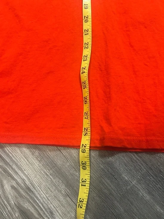 Margaritaville Red Tropical Guitar Tee. GOOD VIBES LG - Picture 6 of 6